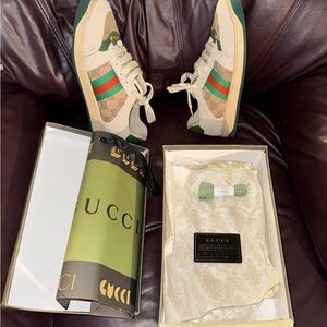 GUCCI DISTRESSED casual shoes